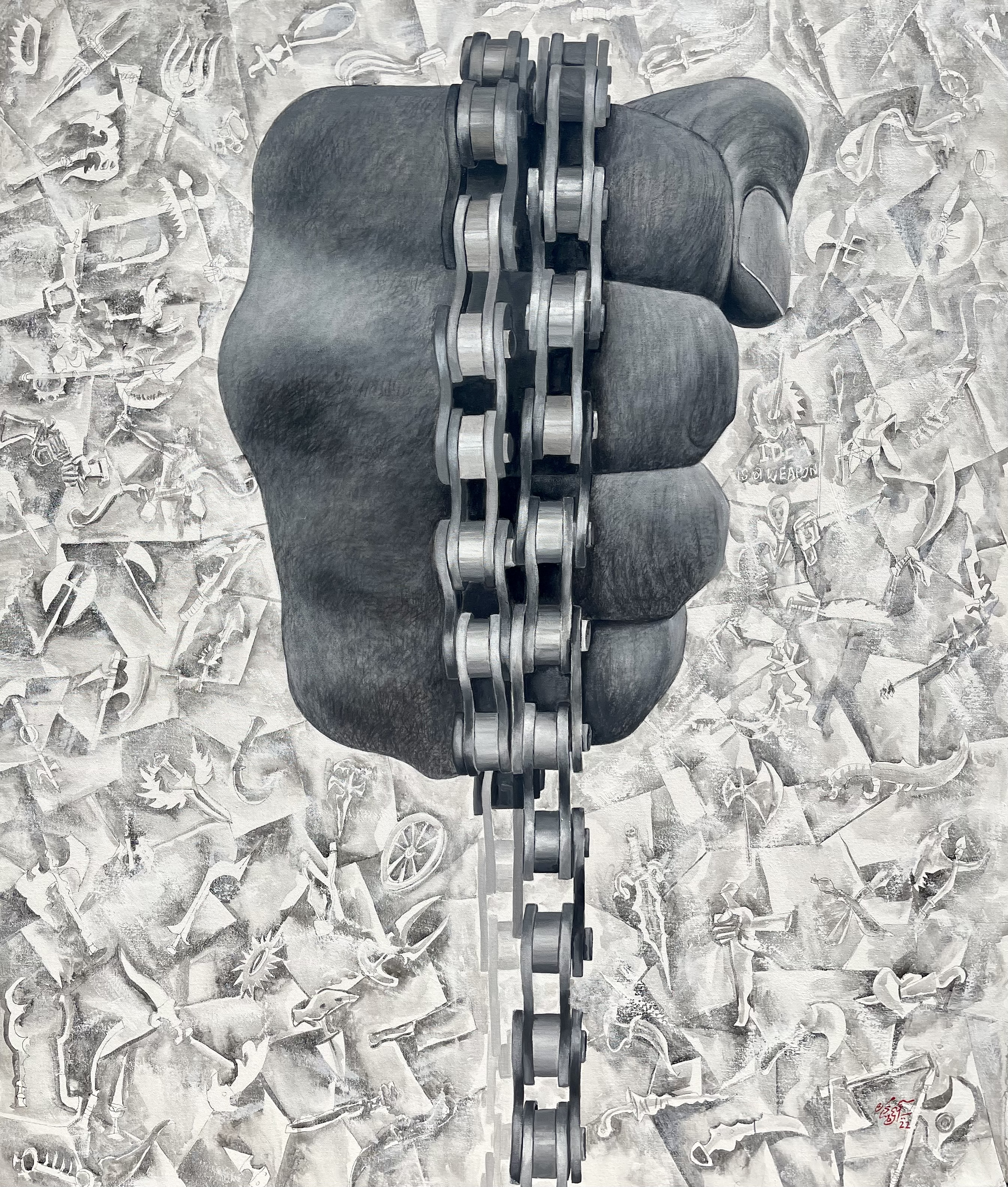 Untitled-chain|Laxman Aelay